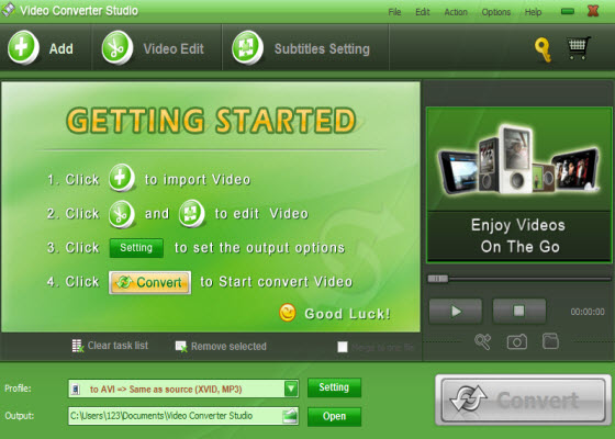 apowersoft video to mp3 converter