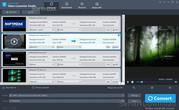 apowersoft video to mp3 converter
